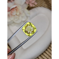 9.90 Ct. Yellow Quartz from Madagascar Life Style