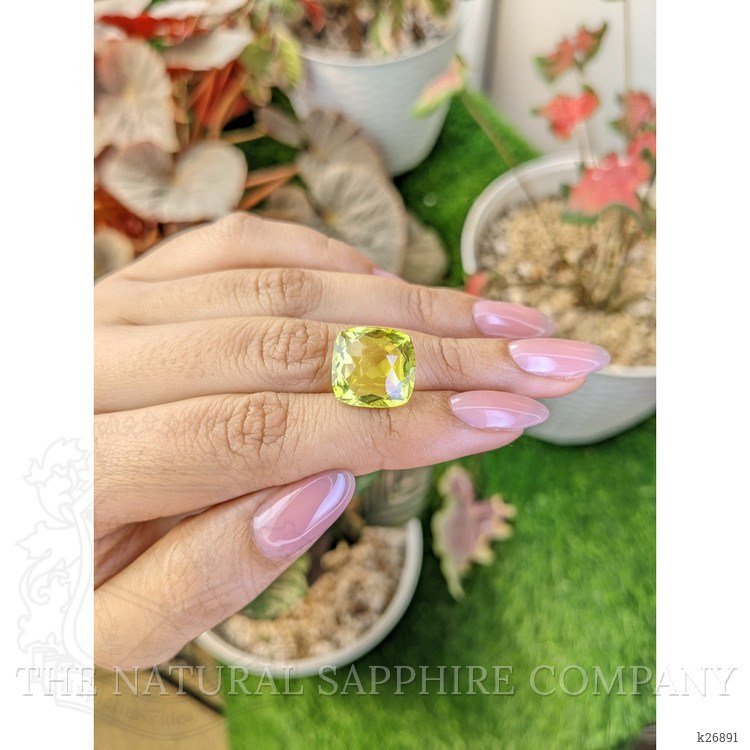 9.90 Ct. Yellow Quartz from Madagascar