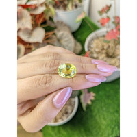 9.17 Ct. Lemon Quartz from Madagascar Life Style