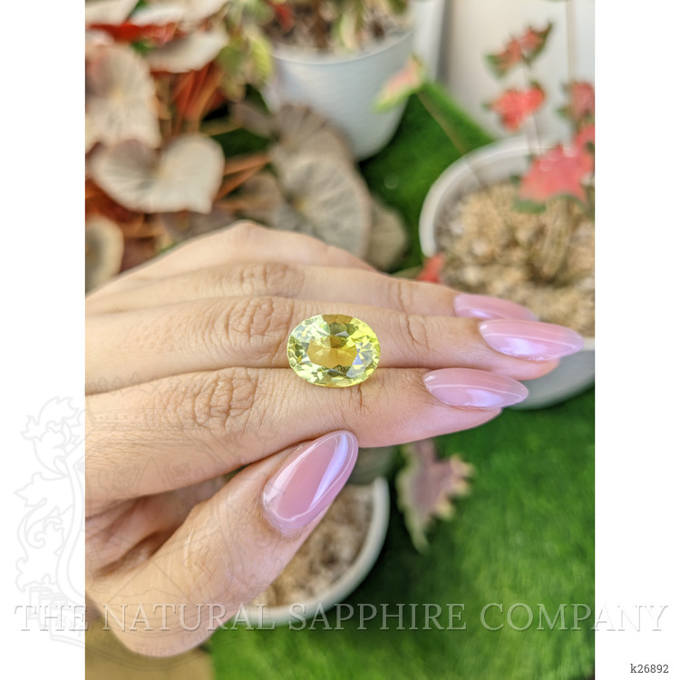 9.17 Ct. Lemon Quartz from Madagascar