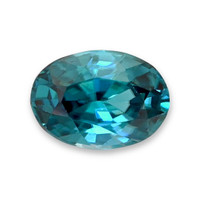 1.30 Ct. Greenish Blue Zircon from Cambodia Video