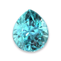 1.87 Ct. Greenish Blue Zircon from Cambodia Video