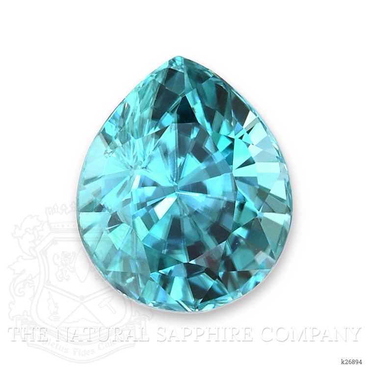 1.87 Ct. Greenish Blue Zircon from Cambodia