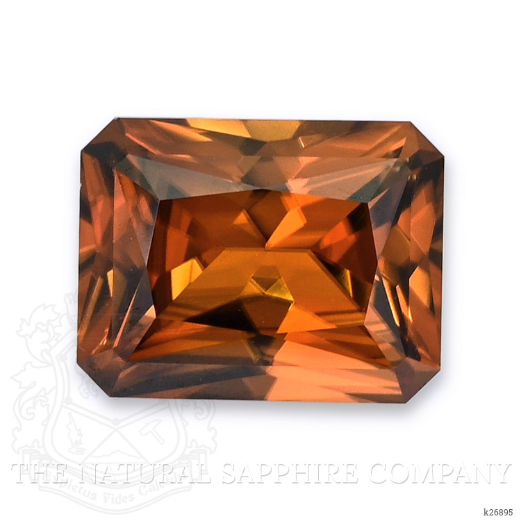 3.24 Ct. Brownish Orange Zircon from Tanzania