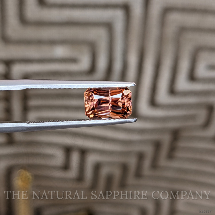 2.87 Ct. Pinkish Brown Zircon from Madagascar