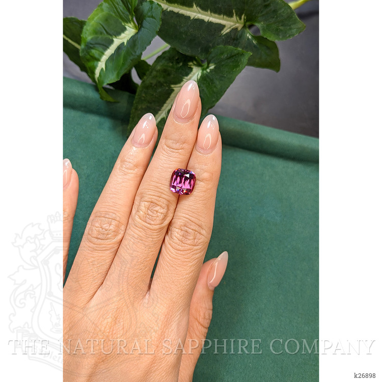 6.27 Ct. Pinkish Purple Garnet from Tanzania