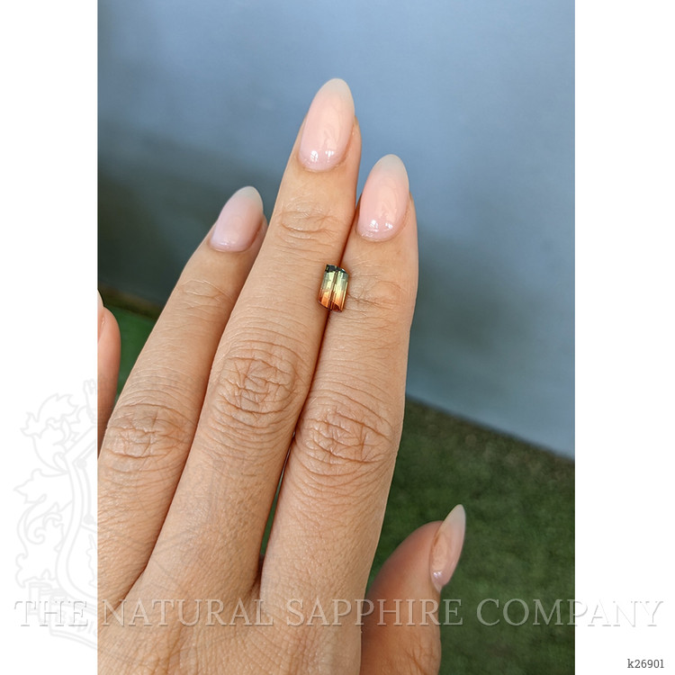 1.12 Ct. Bi Color Tourmaline from Brazil