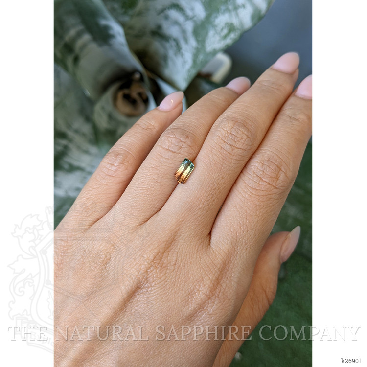1.12 Ct. Bi Color Tourmaline from Brazil
