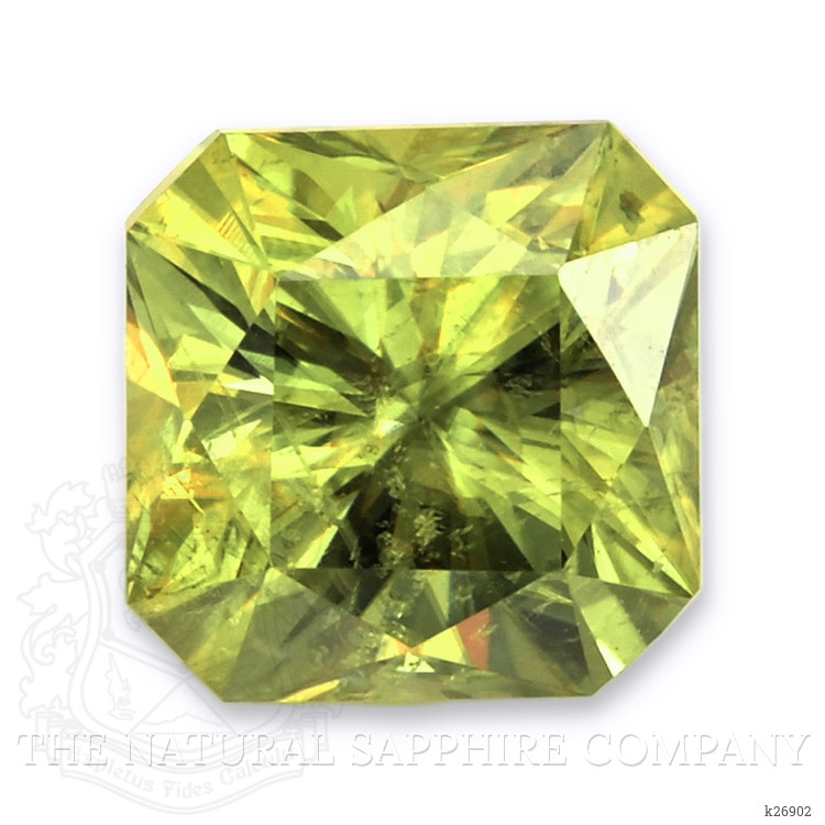 1.60 Ct. Yellowish Green Sphene (Titanite) from Madagascar