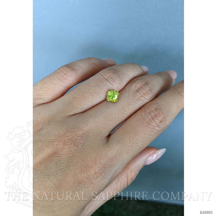 1.60 Ct. Yellowish Green Sphene (Titanite) from Madagascar
