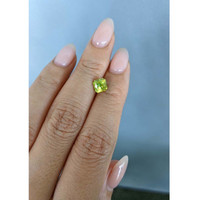 1.60 Ct. Yellowish Green Sphene (Titanite) from Madagascar Life Style