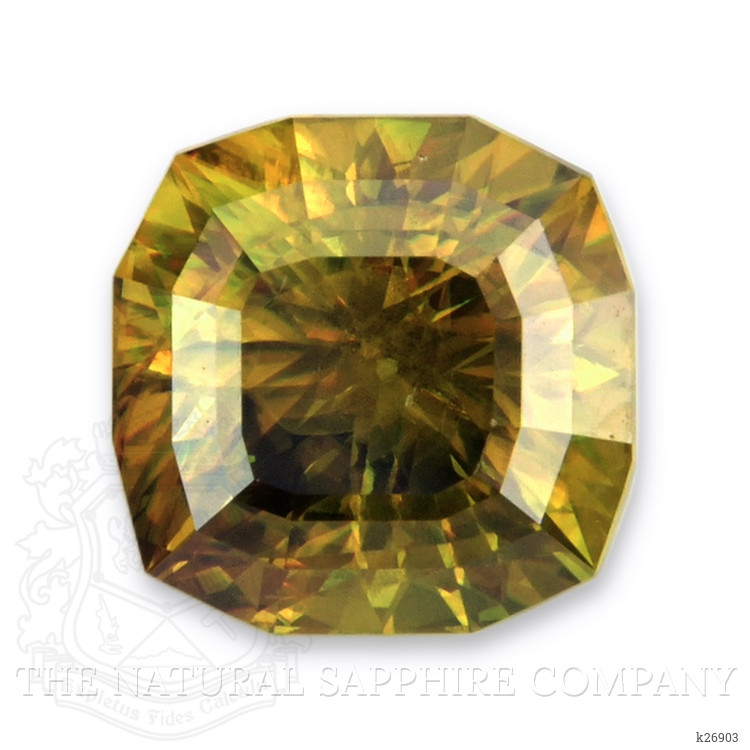 4.73 Ct. Greenish Brown Sphene (Titanite) from Madagascar