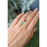 4.30 Ct. Watermelon Tourmaline from Brazil Life Style