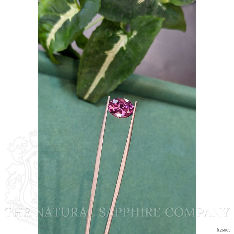5.34 Ct. Pinkish Purple Garnet from Tanzania