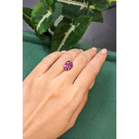 5.34 Ct. Pinkish Purple Garnet from Tanzania Life Style