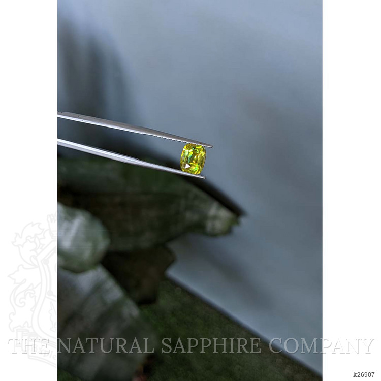 2.34 Ct. Yellowish Green Sphene (Titanite) from Madagascar
