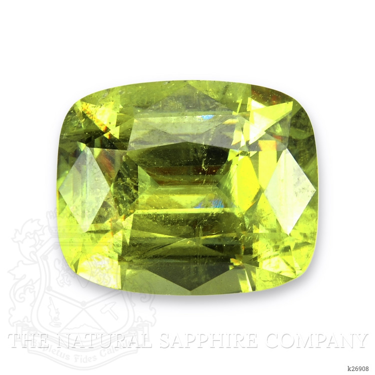 3.80 Ct. Yellowish Green Sphene (Titanite) from Madagascar