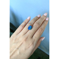 3.82 Ct. Multi Color Black Opal (Dark Opal) from Australia Life Style