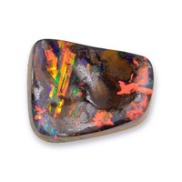 2.91 Ct. Multi Color Black Opal (Dark Opal) from Australia Video