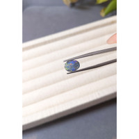 1.09 Ct. Multi Color Cabochon Black Opal (Dark Opal) from Australia Life Style