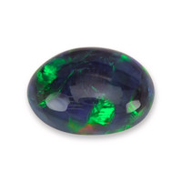 1.31 Ct. Multi Color Cabochon Black Opal (Dark Opal) from Australia Video
