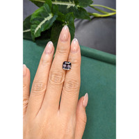 3.81 Ct. Greyish Violet Spinel from Burma (Myanmar) Life Style