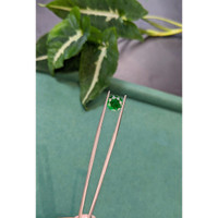 1.70 Ct. Tsavorite Garnet from Tanzania Life Style