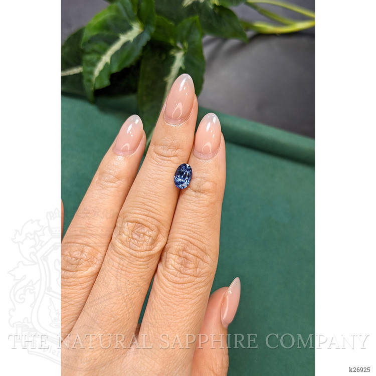 1.29 Ct. Violetish Blue Tanzanite from Tanzania