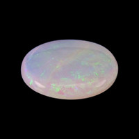 4.36 Ct. White Cabochon White Opal (Light Opal) from Australia Video