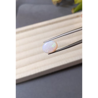 4.36 Ct. White Cabochon White Opal (Light Opal) from Australia Life Style