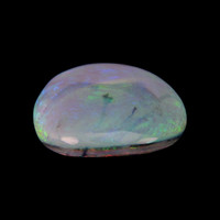 19.05 Ct. Multi Color Cabochon Black Opal (Dark Opal) from Australia Video