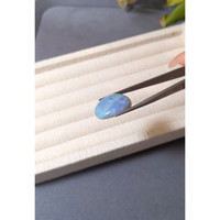 19.05 Ct. Multi Color Cabochon Black Opal (Dark Opal) from Australia Life Style