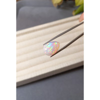 11.33 Ct. Multi Color Cabochon White Opal (Light Opal) from Australia Life Style