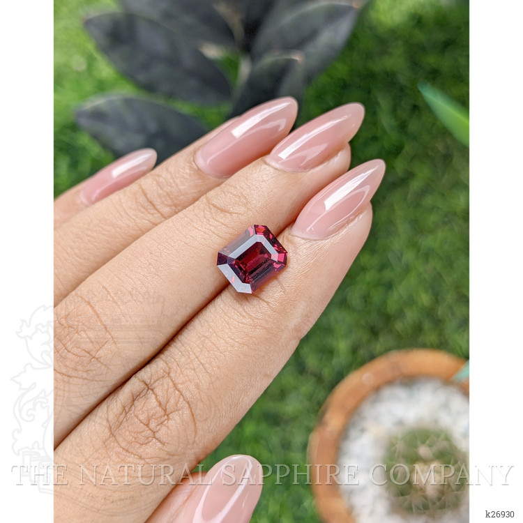 3.42 Ct. Reddish Pink Garnet from Tanzania