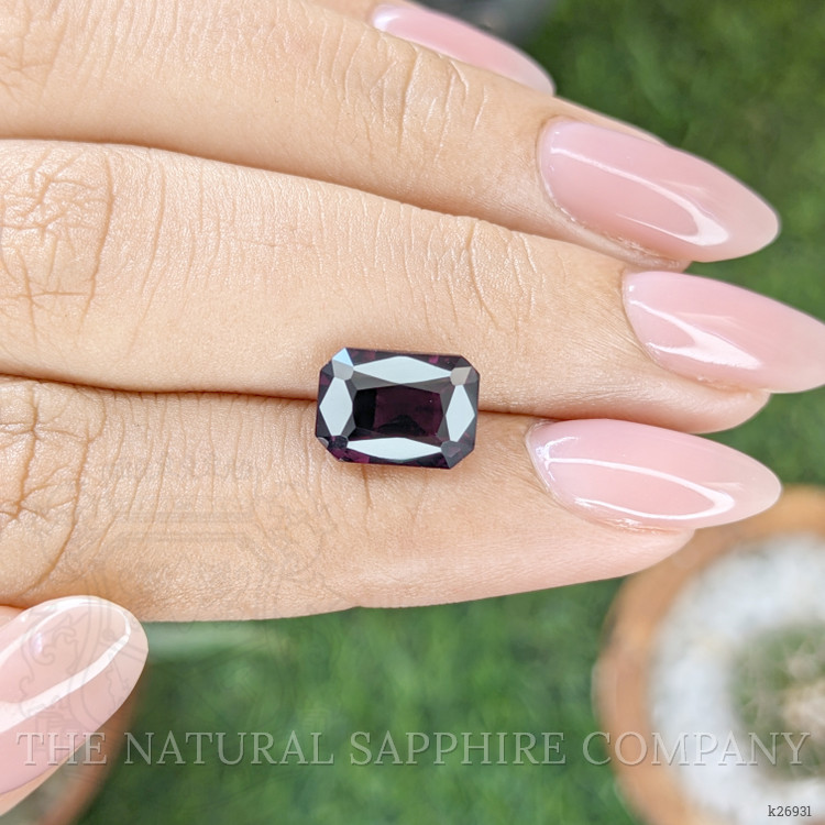 3.89 Ct. Pinkish Purple Spinel from Ceylon (Sri Lanka)