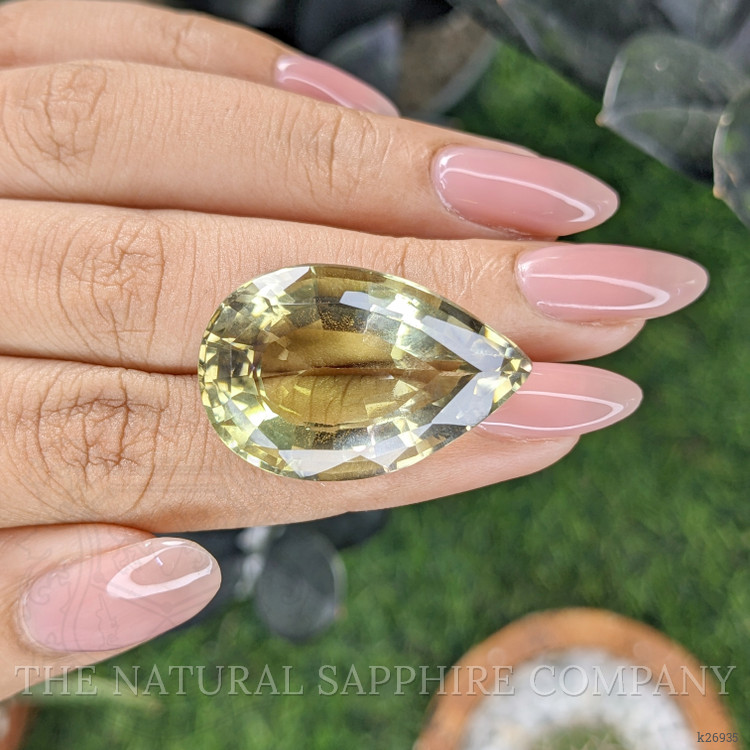 41.00 Ct. Brownish Green Citrine from Ceylon (Sri Lanka)