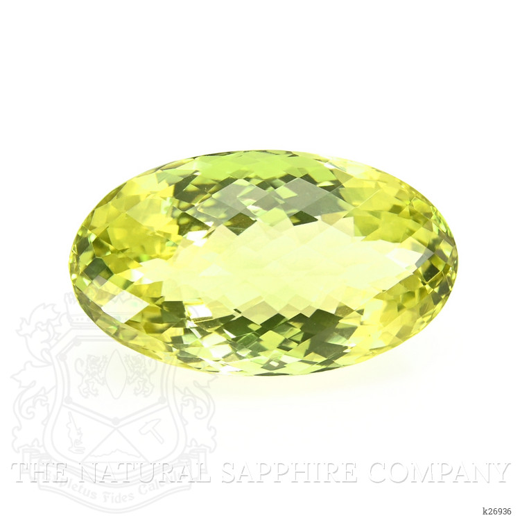 29.03 Ct. Yellowish Green Citrine from Ceylon (Sri Lanka)