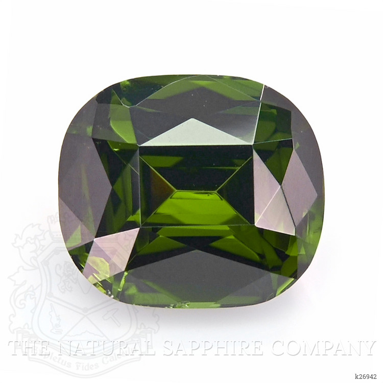 3.27 Ct. Green Zircon from Ceylon (Sri Lanka)