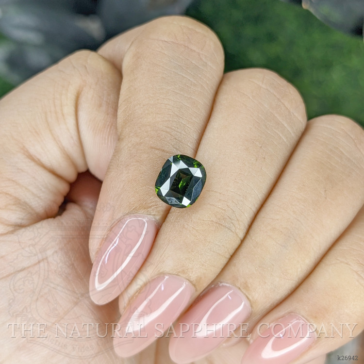 3.27 Ct. Green Zircon from Ceylon (Sri Lanka)