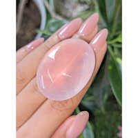 142.83 Ct. Pink Cabochon Rose Quartz Life Style