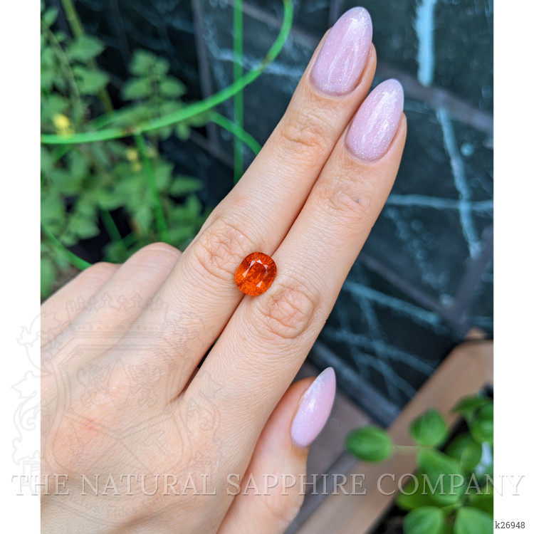4.91 Ct. Orange Spessartite Garnet from Madagascar