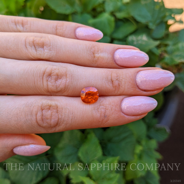 4.48 Ct. Orange Spessartite Garnet from Madagascar
