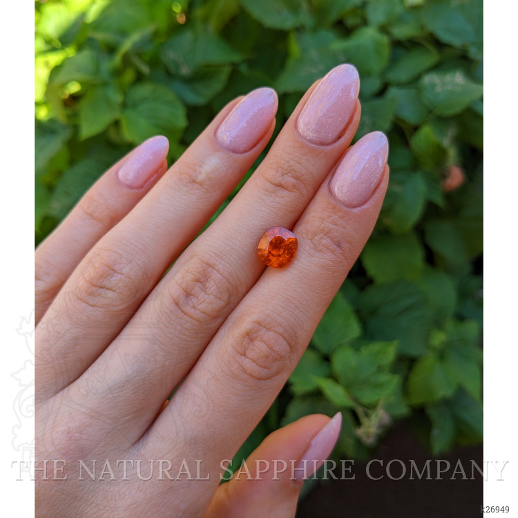 4.48 Ct. Orange Spessartite Garnet from Madagascar