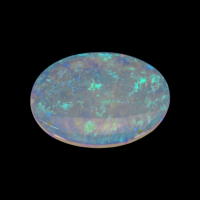 2.83 Ct. Cabochon White Opal from Australia Video