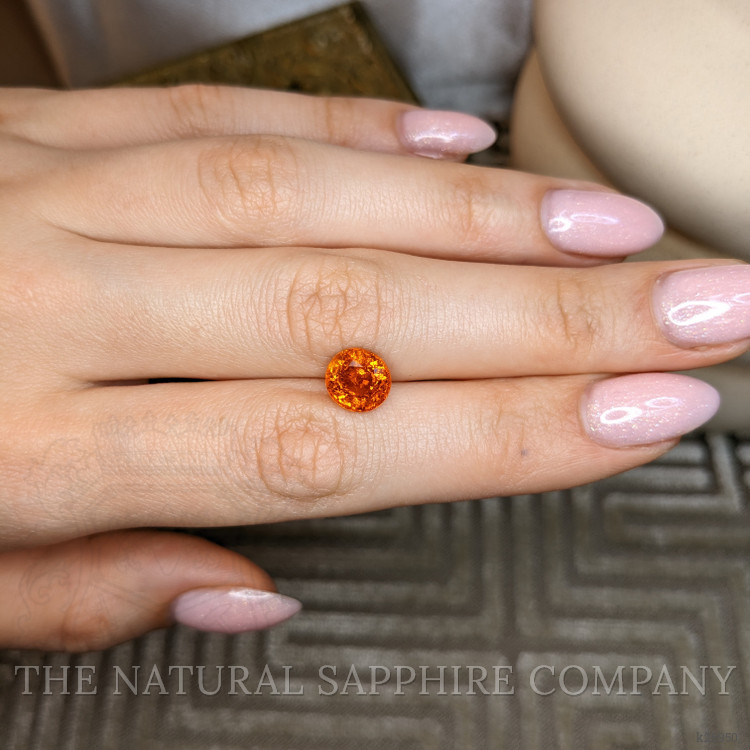 3.80 Ct. Orange Spessartite Garnet from Madagascar