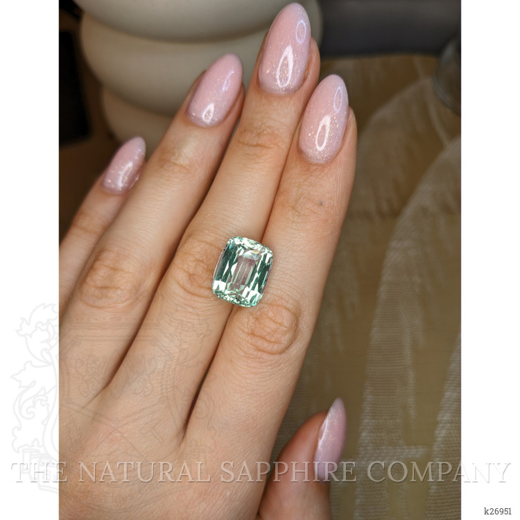 10.90 Ct. Green Beryl from Ceylon (Sri Lanka)