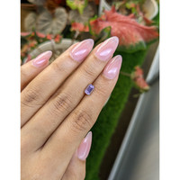0.97 Ct. Pinkish Purple Spinel from Ceylon (Sri Lanka) Life Style