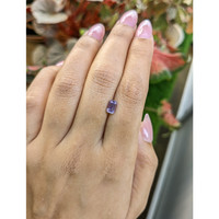 0.97 Ct. Pinkish Purple Spinel from Ceylon (Sri Lanka) Life Style