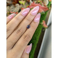 0.64 Ct. Violet Spinel from Ceylon (Sri Lanka) Life Style