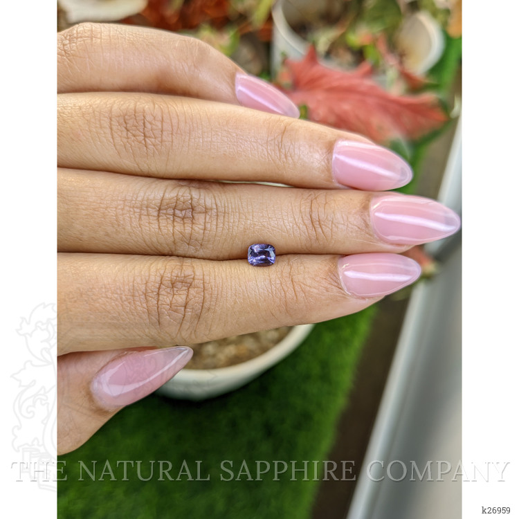 0.61 Ct. Pinkish Purple Spinel from Ceylon (Sri Lanka)